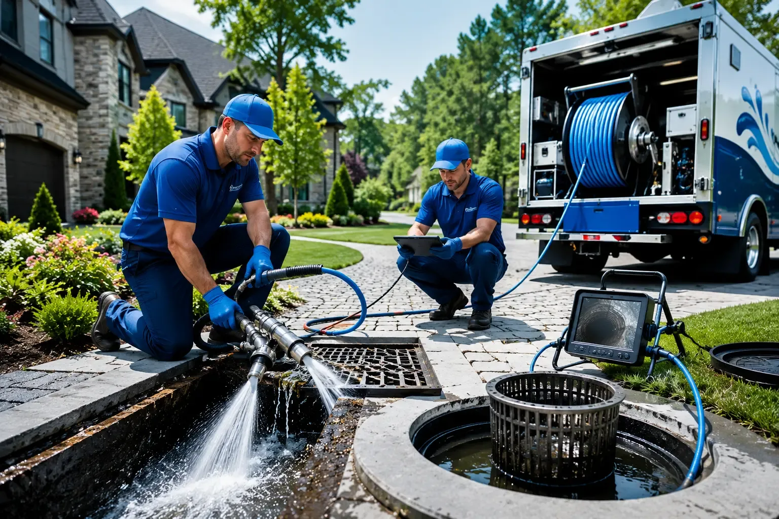 Local outdoor drain cleaning professionals in Lancaster, VA
